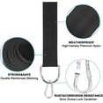 thumbnail image 2 of Nvzi Kit de correas para colgar columpios de árbol, soporta 2200 libras, 10 pies de largo extra largo ajustable con mosquetones de seguridad y bolsa de transporte para neumáticos, columpios y hamacas, 2 of 5