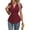 Claret, variant on Ruffle Peplum Top Wrap V Neck Ruffle Hems Peplum Blouse Slim Fit Dressy Casual Shirts for Office Work