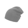 thumbnail image 2 of Rib Knit Slouch Beanie, Lt Grey, 2 of 5