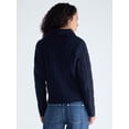 thumbnail image 3 of Free Assembly Women's and Women's Plus Bib Collar Sweater, Midweight, Sizes XS-4X, 3 of 6