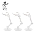 thumbnail image 1 of 10pcs Action Figure Display Holder Premium Plastic Doll Stand Stable Adjustable Stand for Anime Figure Collection, 1 of 7