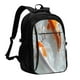 thumbnail image 1 of Balery Koi Fish Water Mochila con carga USB para hombre y mujer - Mochila impermeable y antirrobo para laptop con puerto USB para viajes, trabajo, 1 of 7