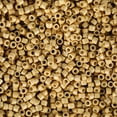 thumbnail image 2 of Miyuki Delica Seed Beads – Size 11/0 (1.6 mm), DB1832F, Duracoat Galvanized Matte Gold, 7.2 g, Approx. 1440 Beads, 2 of 7