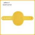 thumbnail image 5 of Yellow Cat Scratcher Adjustable Silicone Strap Furniture Protector with Massage Comb and Toy for 1.38 to 2.36 Inch Legs, 5 of 5