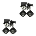 thumbnail image 3 of crativent Roulettes Pivotantes Robustes 2 Pcs pour Bagage et Valise avec Rouleau de Voyage à Roulement Fluide A78 Noir 5,3 cm 2 Ensembles, 3 of 6