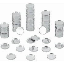 300 Pcs Mini Round Mirror Flat Acrylic Round Mirror Wall Stickers Self-Adhesive Circle Craft Tiles for Home Wall Decorations DIY Projects Supplies 0.45x0.06inch