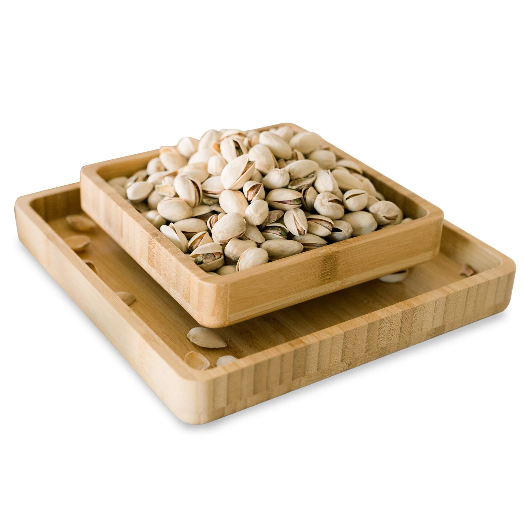 Double Compartment Pistachio Nut Bowl - Inspire Uplift