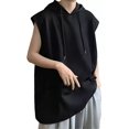 thumbnail image 1 of Sudadera Con Capucha Sin Mangas Simple Y Elegante Hombre, 1 of 6
