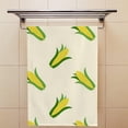 thumbnail image 4 of 2 Pack Premium Hand Towels - Ultra Soft & Highly Absorbent - Colorful Corn Absorbent Washcloths for Bathroom Hotel Kitchen 30x15in, 4 of 6