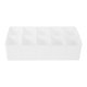 thumbnail image 1 of Organizador de escritorio de plástico blanco con 10 compartimentos, compartimento dividido para interfono, accesorios de almacenamiento para escritorio de oficina en casa., 1 of 7