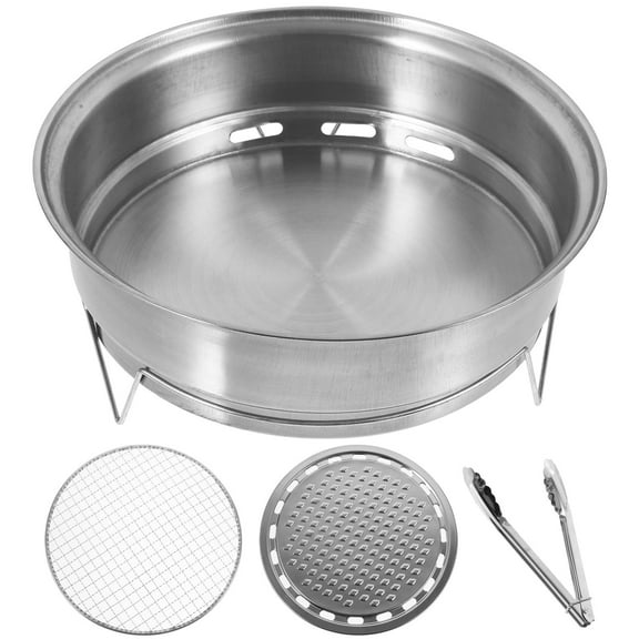 COSMOBETTY 1 Set Outdoor Camping Charcoal Pot Featuring Portable Design for Beginners and Experts Alike