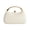 Milky white, variant on Straw Clutch Handbags Women Beach Crossbody Hand-woven Summer Purse Wallet Top handle Evening Bag for Wedding Party.