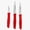 Red, variant on Nova Paring Knife Set
