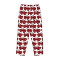 thumbnail image 5 of Daiia Cute Red Crab Women's Sleep Pant with Pockets and Drawstring,Pajama Pants-X-Large, 5 of 9