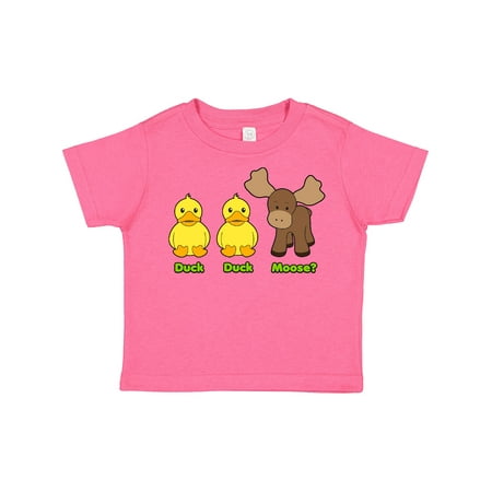 

Inktastic Duck Duck Moose Gift Toddler Boy or Toddler Girl T-Shirt