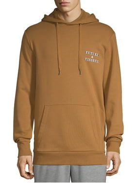 No Boundaries Men's and Big Men's Fleece Long-sleeve Hoodie, up to Size 5XL