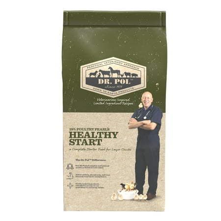 UPC: 0899623002993 | Dr. Pol Healthy Start 18% Poultry Pearls Starter Layer Chick Feed 6lb. Bag