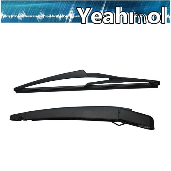 Yeahmol 12in Rear Wiper blade & 10in Wiper Arm Fit For 2011-2017 Nissan Juke, 2PCS for Rear Windshield, Y29I7N0B