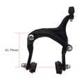thumbnail image 2 of 61-79mm Long-Reach Rear & Front C Caliper Brake Set Bike Side Pull Polished, 2 of 4