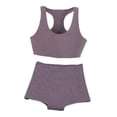 thumbnail image 2 of Ropa femenina a escala 1/6, chaleco sin mangas a escala 1:6, chaleco deportivo informal. Rosa y morado, 2 of 9