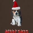 thumbnail image 3 of CafePress - Beagle Christmas Dark T Shirt - 100% Cotton T-Shirt, 3 of 4