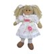 thumbnail image 1 of Powell Craft Mini muñeca de trapo floral blanca de 19 cm de Powell Craft Powell Craft na, 1 of 1
