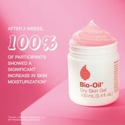 Bio-Oil Dry Skincare Gel with Soothing Emollients & Vitamin B3, Non-Comedogenic, 3.4 fl oz