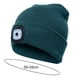 thumbnail image 2 of Gorro de senderismo con luz LED, gorro de punto iluminado, 2 of 5