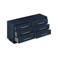 thumbnail image 3 of Whiteline Modern Living Alexander Dresser, Blue, 3 of 3