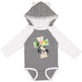 thumbnail image 3 of Inktastic He is Risen Cross with Script and Flowers Boys or Girls Long Sleeve Baby Bodysuit, 3 of 5