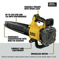 thumbnail image 2 of DEWALT DCBL722B 90 MPH at 400 CFM 5 Ah 20V Max XR Battery Powered Handheld Leaf Blower, 2 of 5