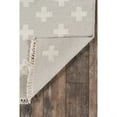 thumbnail image 2 of Novogratz by Momeni Topanga Lucille Flat Weave Grey Wool Rug 5' X 7'6", 2 of 2