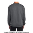 thumbnail image 3 of Sudadera Fruit of the Loom Talla M Cuello Redondo Gris Obscuro Jaspe, 3 of 4