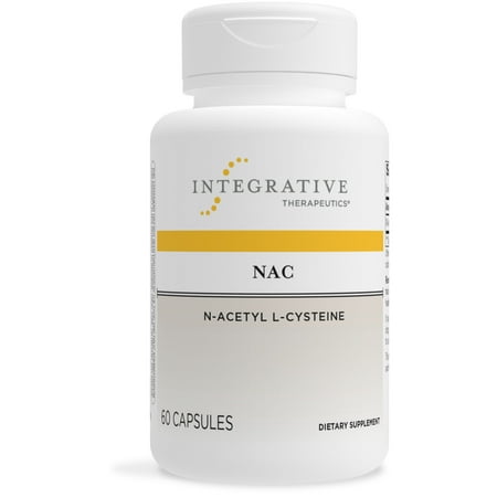 Integrative Therapeutics NAC Supplement (N-Acetyl L-Cysteine) - Vital in Cellular Antioxidant Pathways - 60 Capsules