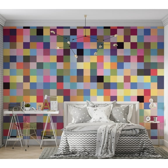 Abstract Wallpaper Wall Mural - Full Range Of Colors