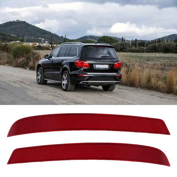 1pcs Rear Right/Left Car Rear Bumper Reflector OE: 166 820 04 74 1668200474 for Mercedes-Benz GLS X166 GL Class X166
