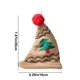 thumbnail image 3 of Christmas Decoration Wool Knitting Mini Wool Cap Christmas Hat Christmas Tree Decoration Small Pendant, 3 of 6