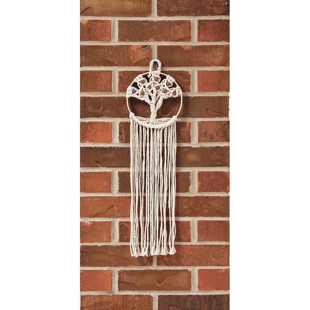 Design Works Zenbroidery Macrame Kit Tree Of Life