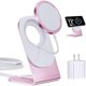 thumbnail image 1 of HAYANMagnetic Wireless Charger Mag-Safe Charger for iPhone 15/14/13/12 Series Convertible Magnet Wireless Charging Stand/Pad with 20W Adapter 5ft Cable for iPhone and AirPods 2/3/Pro 2/Pro（Pink）, 1 of 1