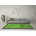 thumbnail image 3 of Ahgly Company Indoor Rectangle Abstract Green Modern Area Rugs, 8' x 10', 3 of 4