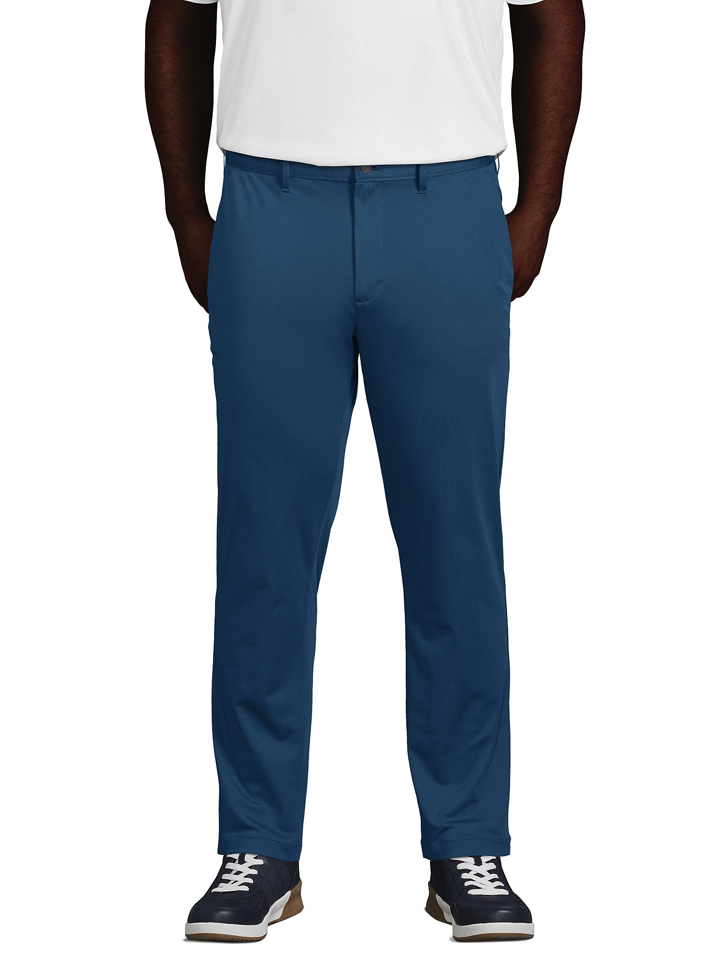 Lands' End Men's Big Straight Fit Flex Performance Chino Pants