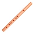 thumbnail image 1 of Yeacher Short Flute Dizi 6 Hole Resin Flute Clarinet Musical Instrument Traditional Chinese Musical Woodwind Instrument Key of A for Beginner Practice, 1 of 8
