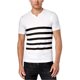 thumbnail image 1 of Kenneth Cole - Camiseta gráfica con cuello dividido para hombre, color blanco, extragrande Kenneth Cole Camiseta gráfica, 1 of 1