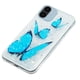 thumbnail image 3 of Xiaomi Redmi A1 4G/A2 4G Patrón en relieve Quicksand Funda para teléfono TPU Funda para teléfono Mariposa, 3 of 3