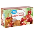 thumbnail image 4 of (4 pack) Great Value Strawberry Applesauce, 3.2 oz, 12 Count, 4 of 11