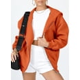 thumbnail image 4 of Sudadera PRETTYGARDEN 2025 con cremallera naranja XL, 4 of 7