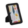 thumbnail image 3 of DesignOvation 4x6 Rounded Basic Black Decorative Tabletop Picture Frame, 3 of 12