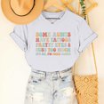 thumbnail image 1 of LSLJS T-shirt à Manches Courtes Imprimé Col Rond Mode pour Femmes, Chemise Décontractée Ample, Cadeaux pour Femmes, 1 of 6