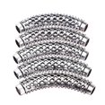 thumbnail image 1 of MERIGLARE 5Pcs Dreadlock Beads Braiding Jewelry Tubes Hair Pendants Cuff 06, 1 of 6