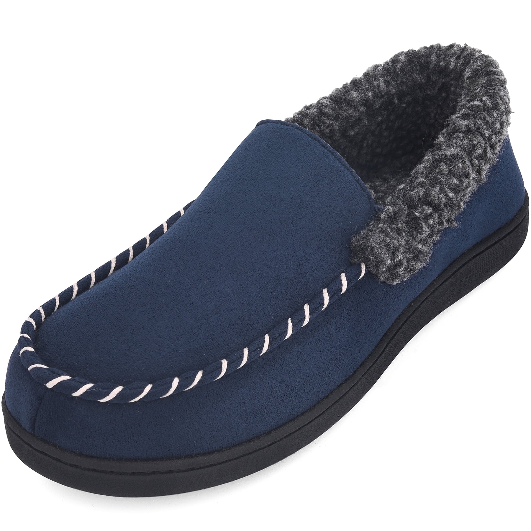 Moccasin Slippers Fuzzy House Shoes 